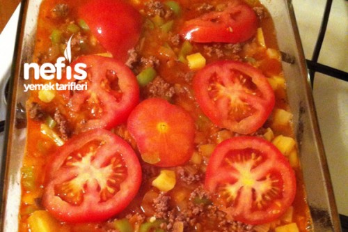 Patatesli Patlıcan Musakka