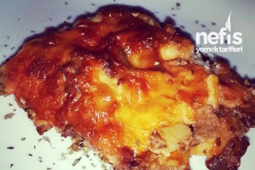 Beşamel Soslu Kıymalı Patates