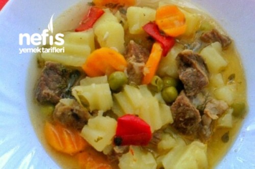 Karışık Sebzeli Et Haşlama