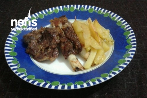 Fırında Patatesli Kırmızı Et