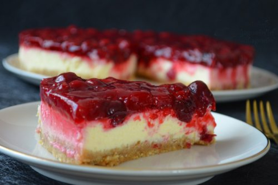 Böğürtlenli Cheescake