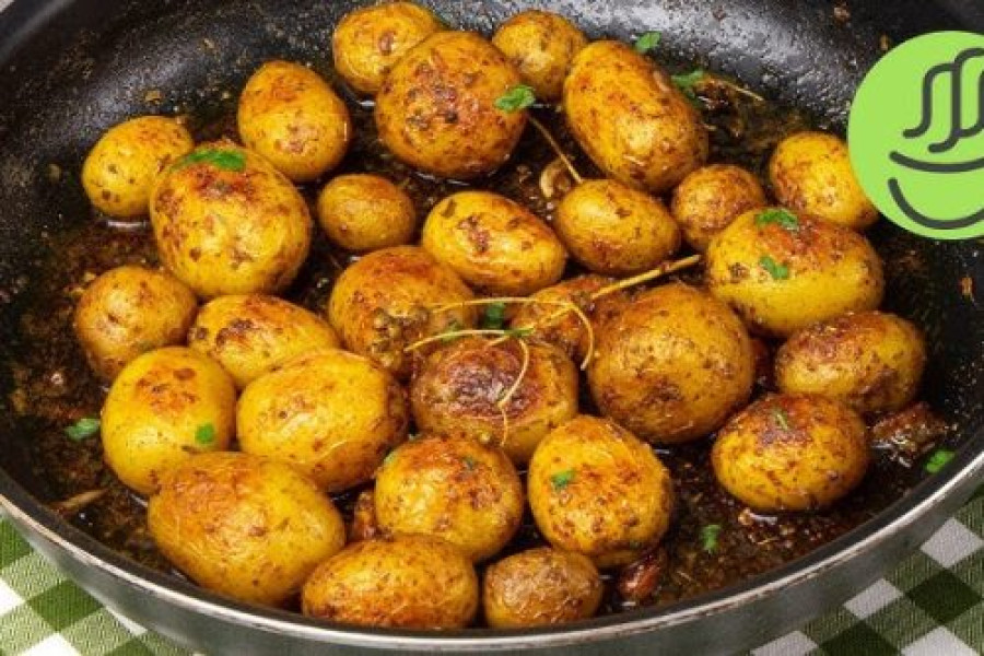 Fırında Bebek Patates