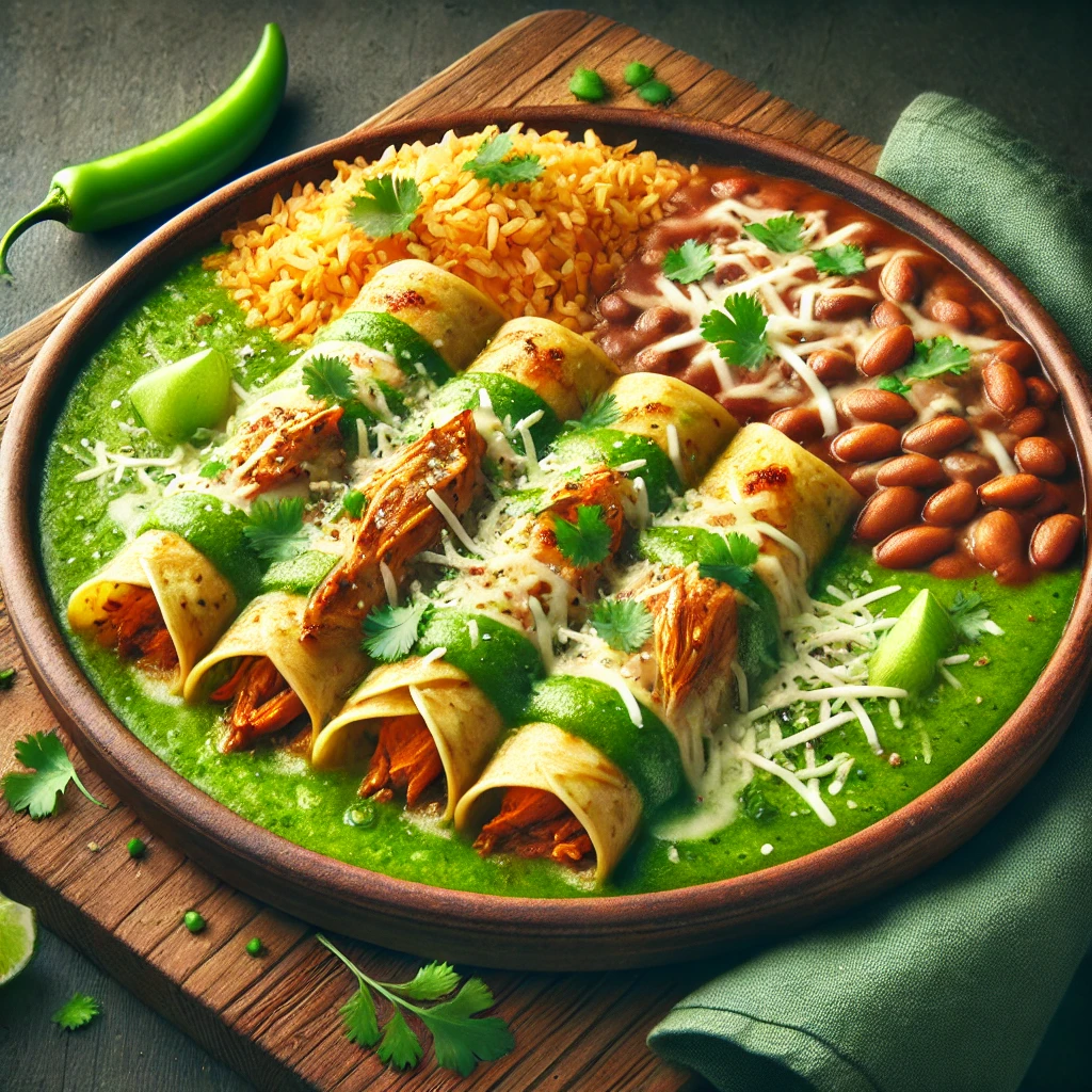 Enchiladas Verdes