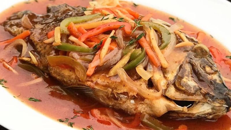 Filipino Fish Escabeche