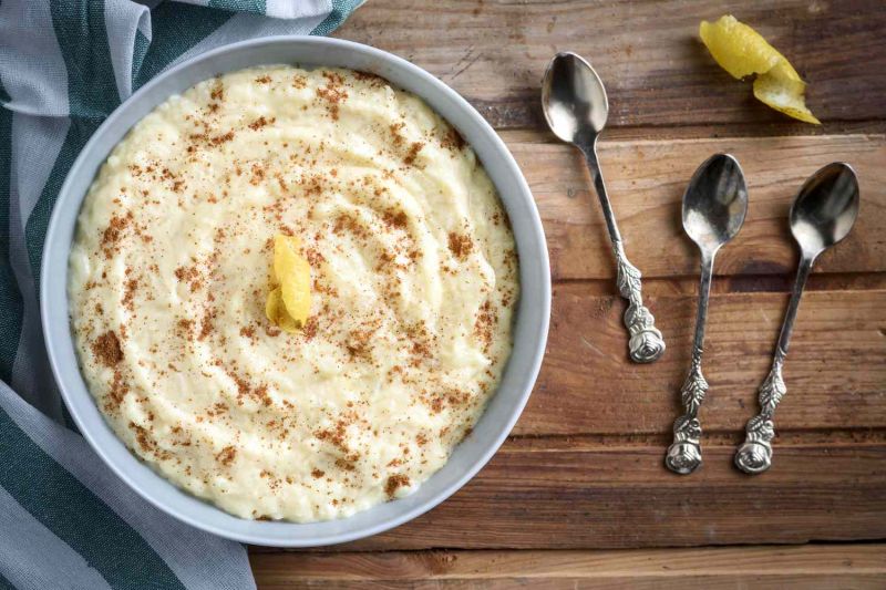 Rizogalo (Greek Rice Pudding)