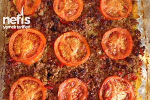 Fırında Etli Kabak