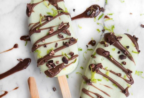 Avokadolu Hindistan cevizli dondurma