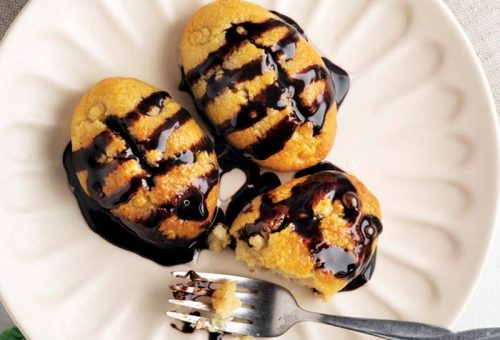 ÇİKOLATA SOSLU HURMA TATLISI