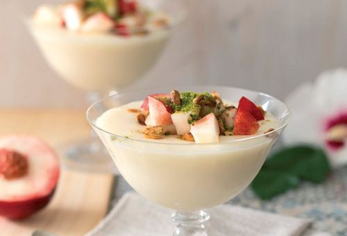 KROKANLI SAKIZLI MUHALLEBİ