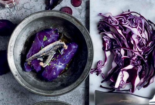 MOR LAHANALI HAMSİ SARMA