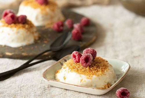TEL KADAYIFLI PANNA COTTA