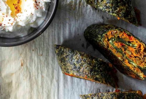 YEŞİL MERCİMEKLİ ISPANAKLI RULO