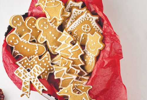 Glazürlü Gingerbread Yılbaşı Kurabiyeleri