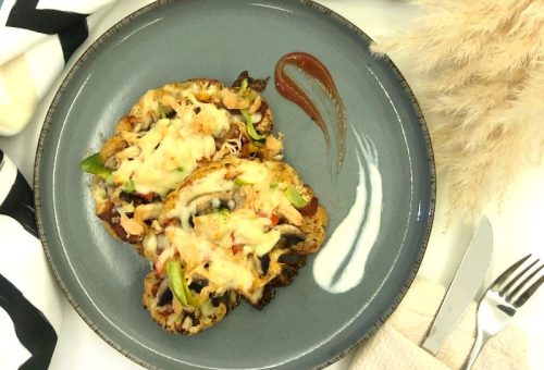 Tavuklu Karnabahar Pizza