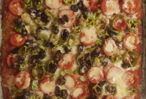 Unsuz Sebzeli Pizza