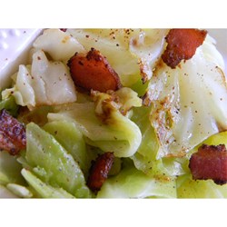 Pastırmalı Kızarmış İrlanda Lahanası