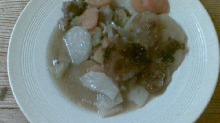 Gerçek Lancashire Sıcak Tencere