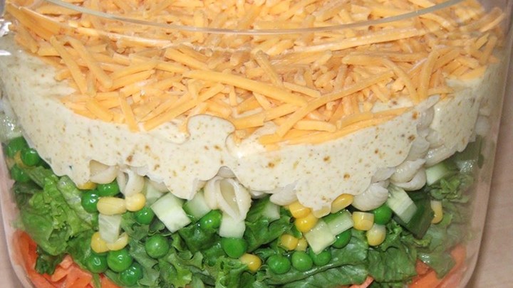 Baharatlı İngiliz Yedi Katlı Salata