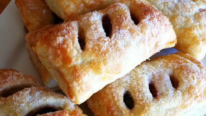 Raspberry Pain au Chocolat (Raspberry Chocolate Croissants)