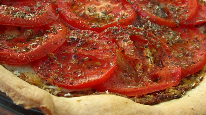 Tarte aux Moutarde (French Tomato and Mustard Pie)