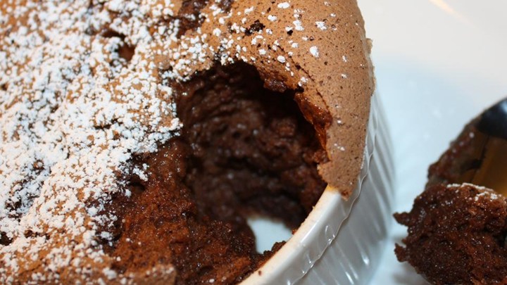 Chocolate Liqueur Souffles