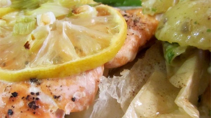 Carly's Salmon En Papillote (In Paper)