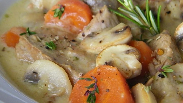 Veal Roast Blanquette