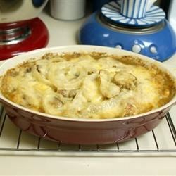 Chicken Gruyere with Sauteed Mushrooms