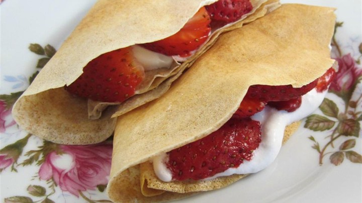 Egg-White Crepes