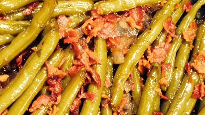 Sweet and Tangy Green Beans