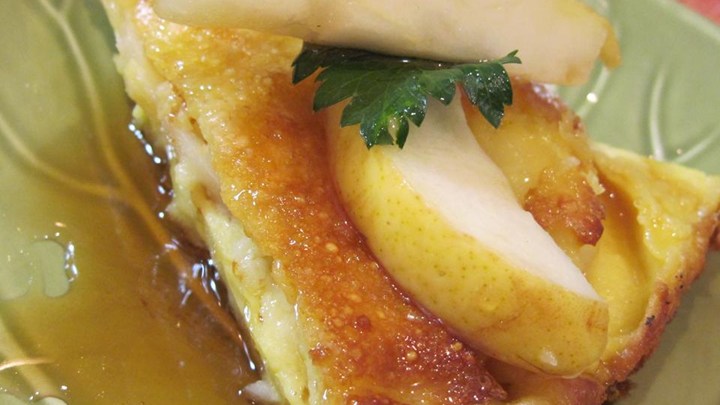 German Pear Pancake