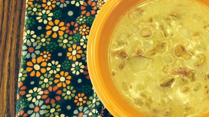 German Potato Bacon Soup