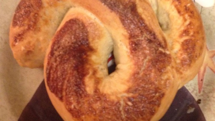 German New Year Pretzel