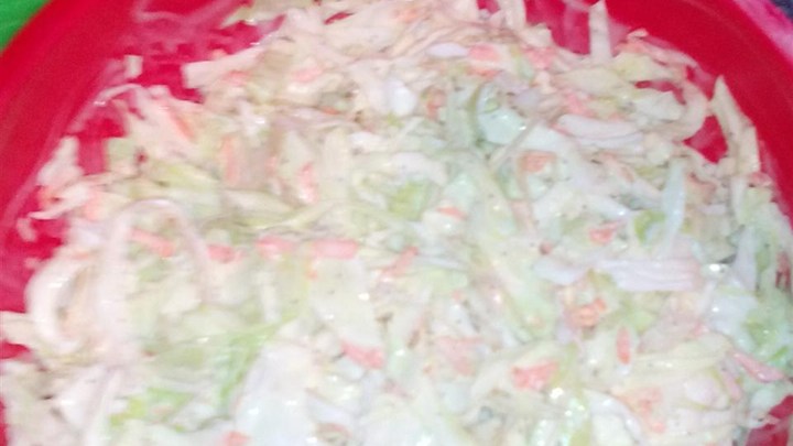 Creamy German Coleslaw