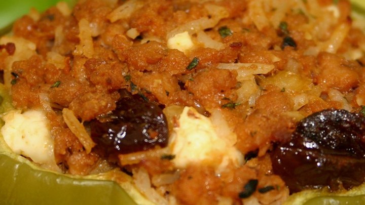 Greek-Style Stuffed Peppers
