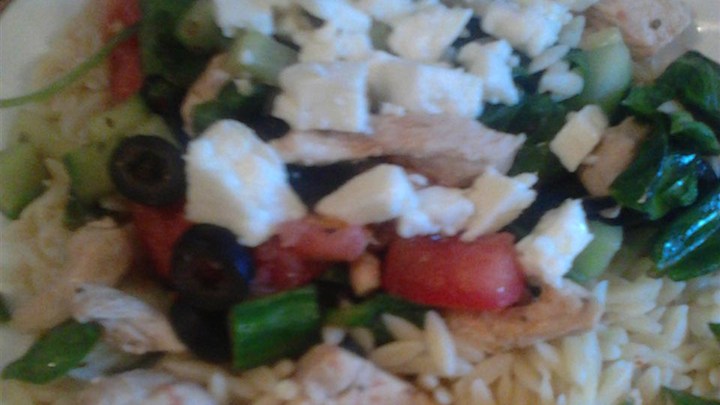 Hot Greek Salad