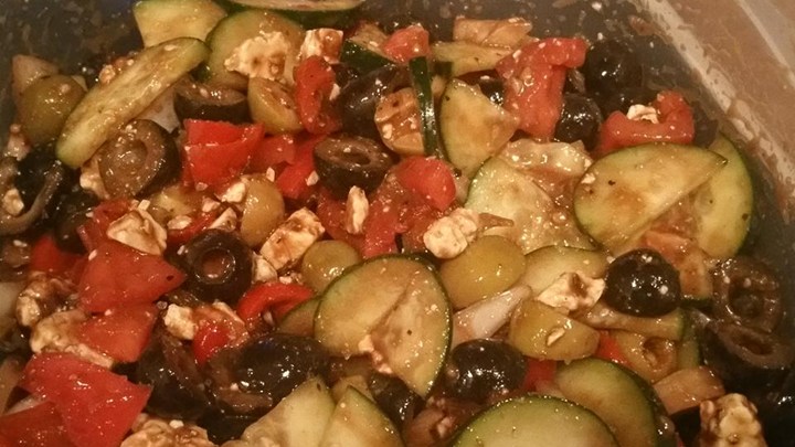 Greek Cucumber Salad