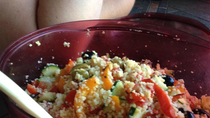 Jen's Greek Couscous Salad