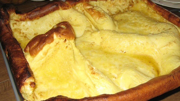 Danimarka Fırında Krep (Aeggekage)