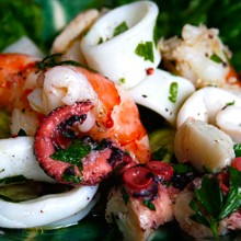Holiday Seafood Salad