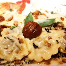 Chestnut Ravioli With Brown Butter Sage Sauce