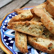 Savory Parmesan Biscotti
