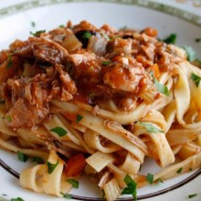 Meaty Chicken Ragù