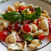 Orecchiette With Fresh Tomatoes & Pecorino