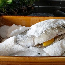 Whole Fish Baked In Salt Crust