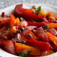 Sweet And Sour Roasted Beets And Onions