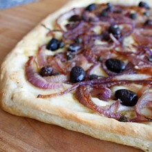 Onion & Black Olive Focaccia
