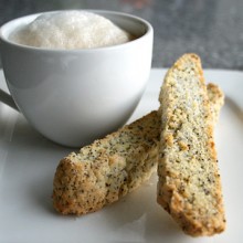 Lemon Poppy Seed Biscotti