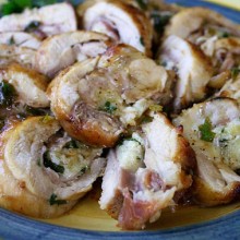 Stuffed Chicken Thighs