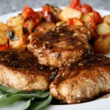 Pork Chops In Balsamic Vinegar
